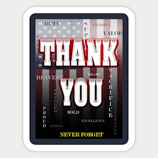 Memorial Day Sticker